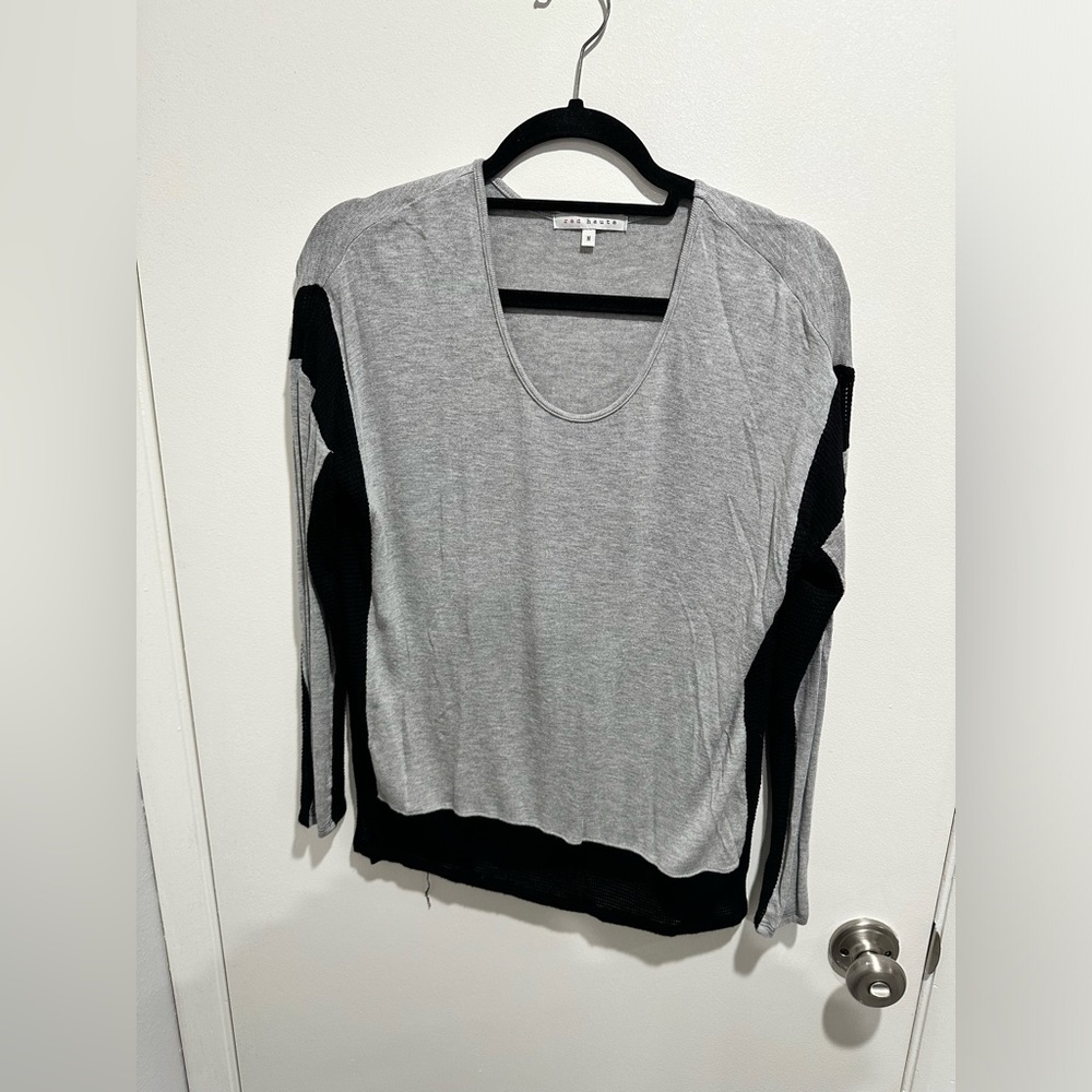 Red Haute long sleeve top
